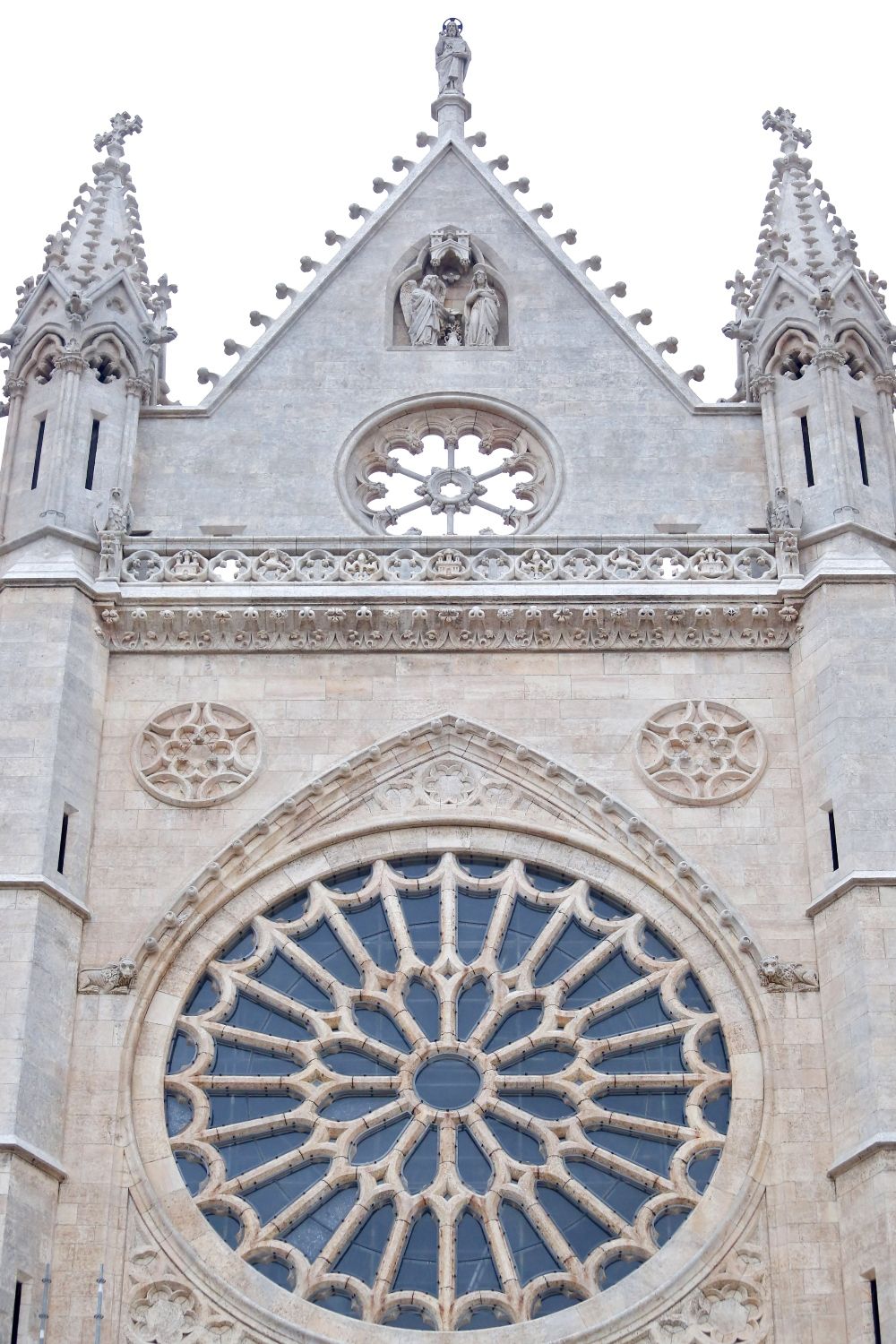 Rosetón Catedral de León