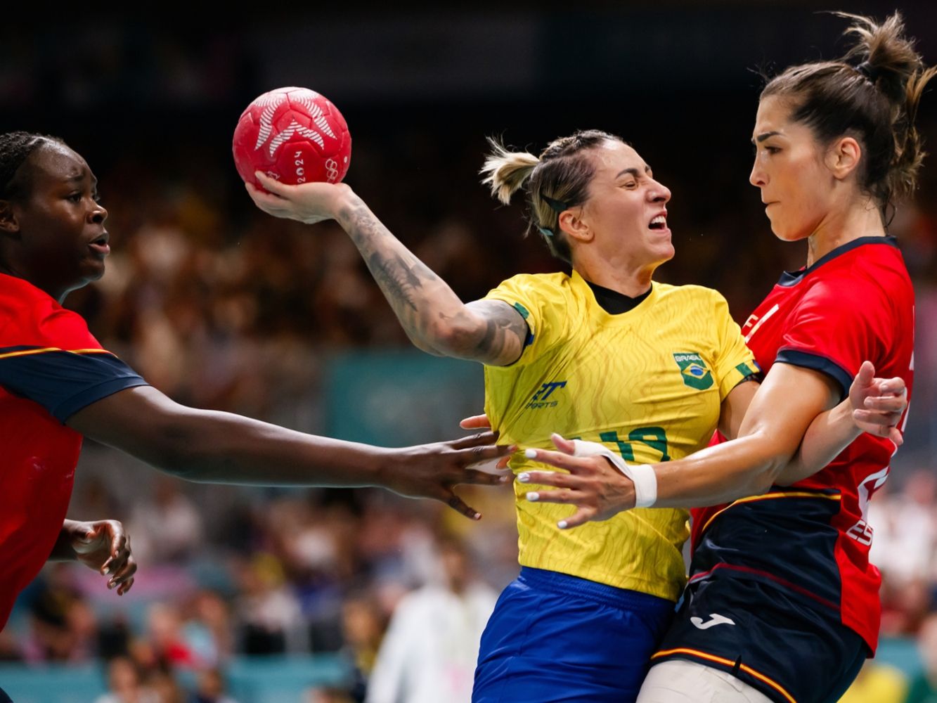 primer partido de la fase de grupos de JJ.OO Paris 2024 espana vs brasil jornada 1 juegos olimpicos 2024 (1)