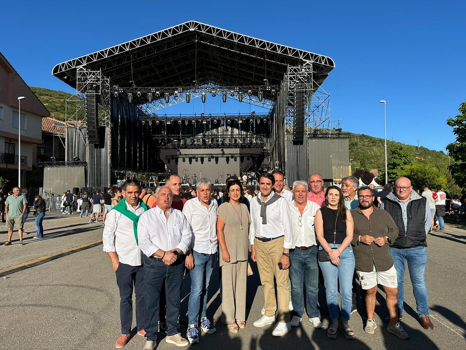 Suárez-Quiñones prevé que la sexta edición del concierto Música en la Montaña de Riaño (León) supere las 9.000 personas