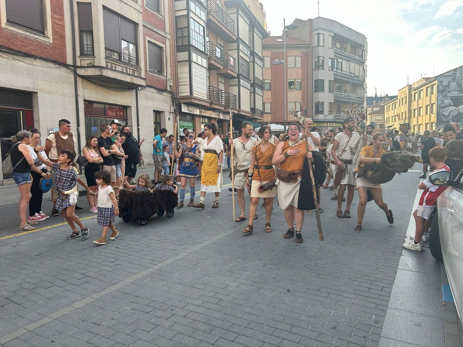 Desfile de vencedores del Gran Circo Astur-Romano