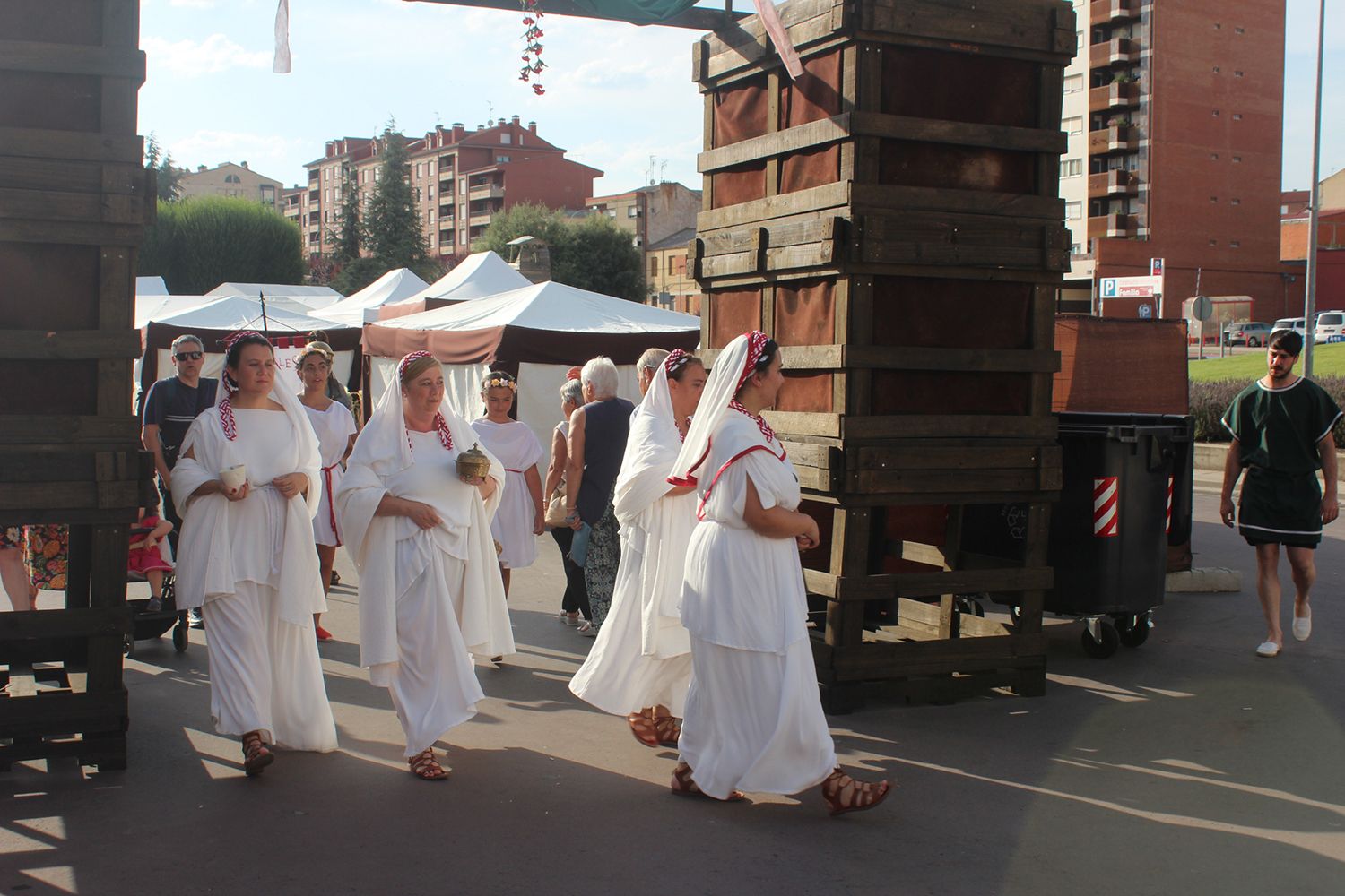 Desfile, campamento y mercado de Astures y Romanos55