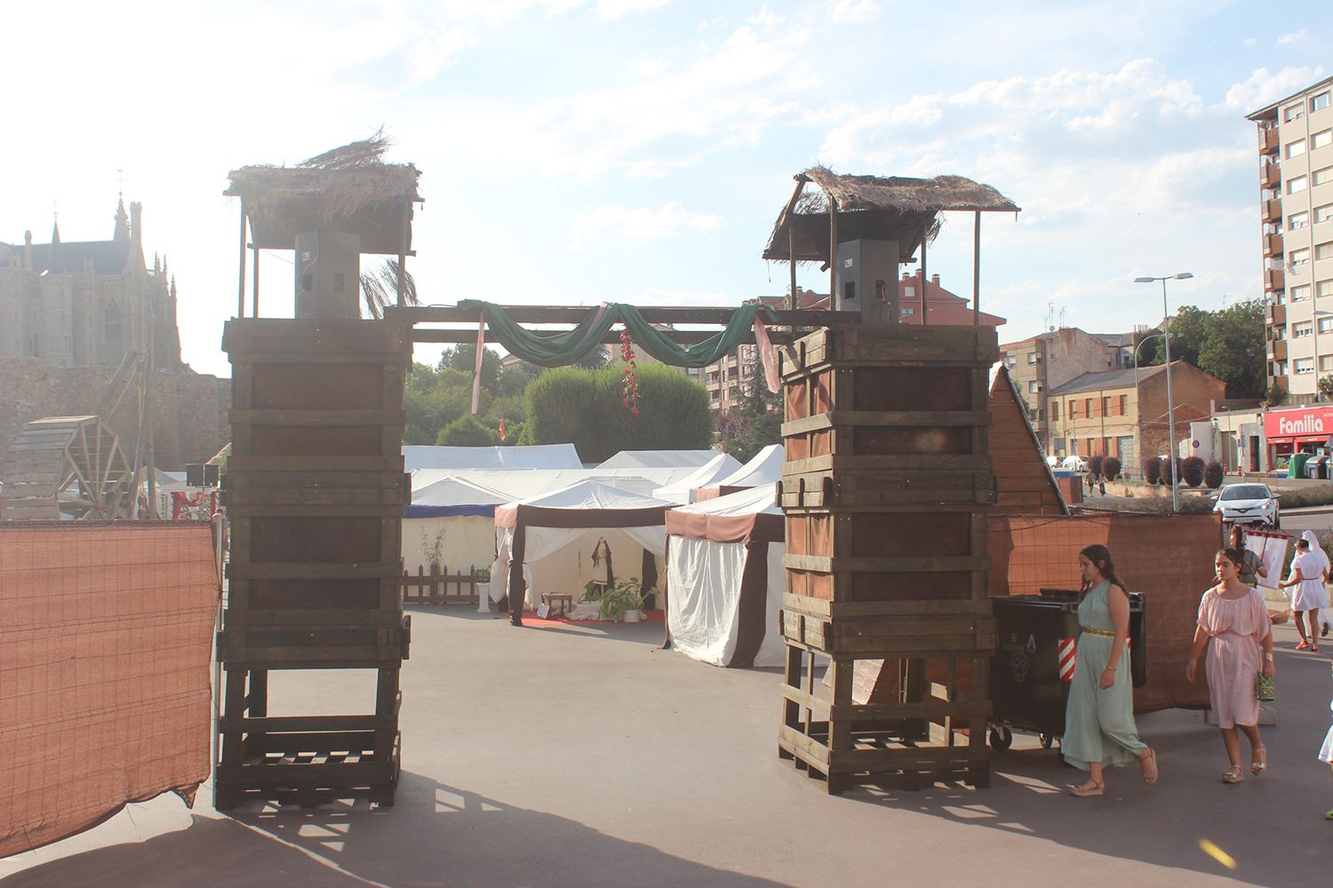 Desfile, campamento y mercado de Astures y Romanos56