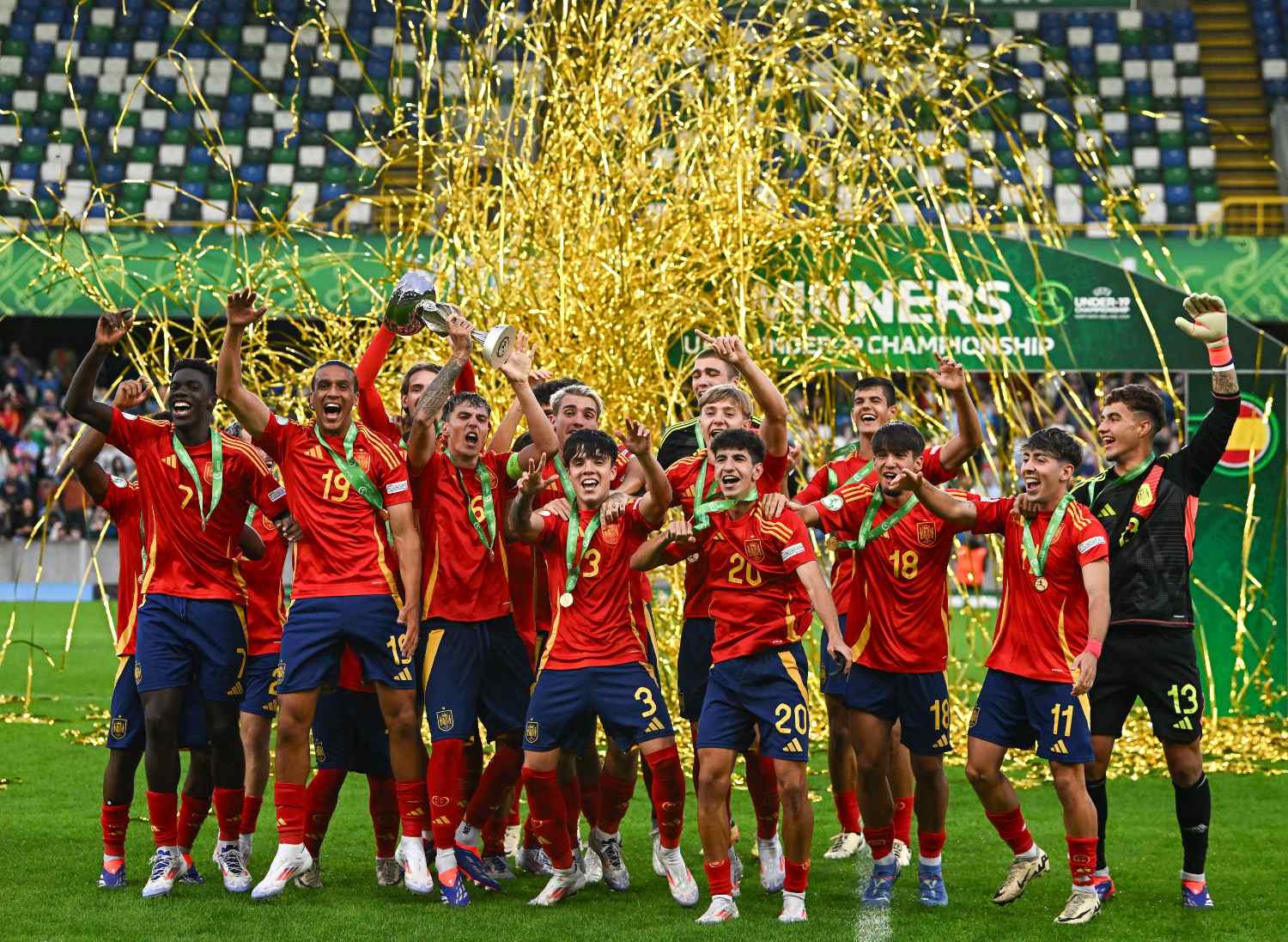 El leonés Fran González se proclama Campeón de Europa sub19 con España