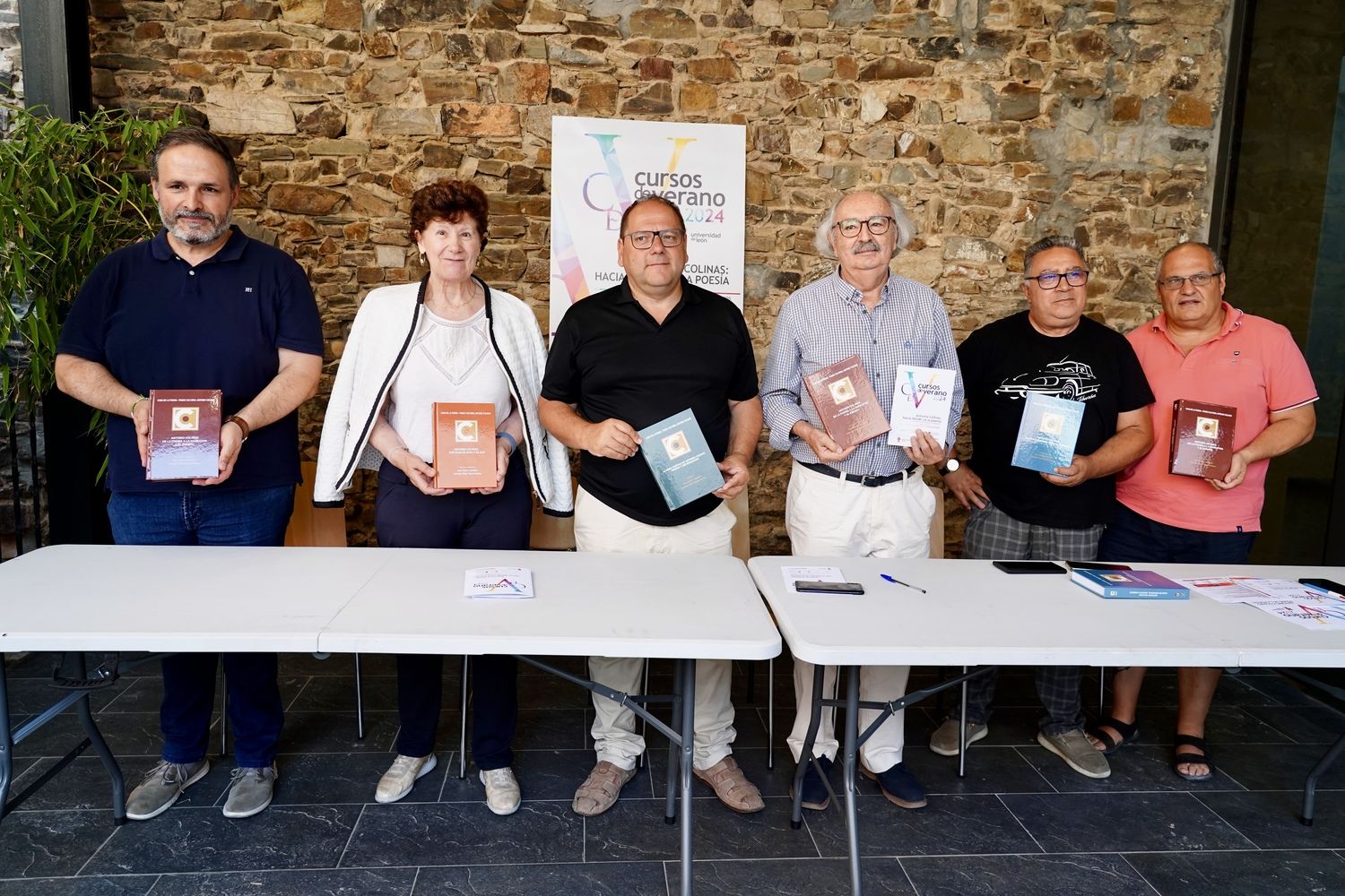 Presentación del V curso de verano de la ULE sobre Antonio Colinas