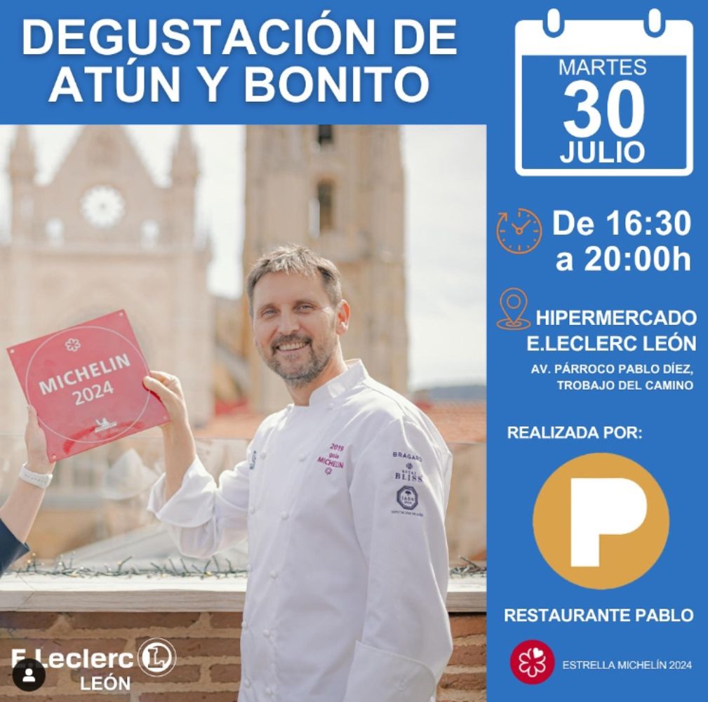 degustación bonito y atún restaurante pablo