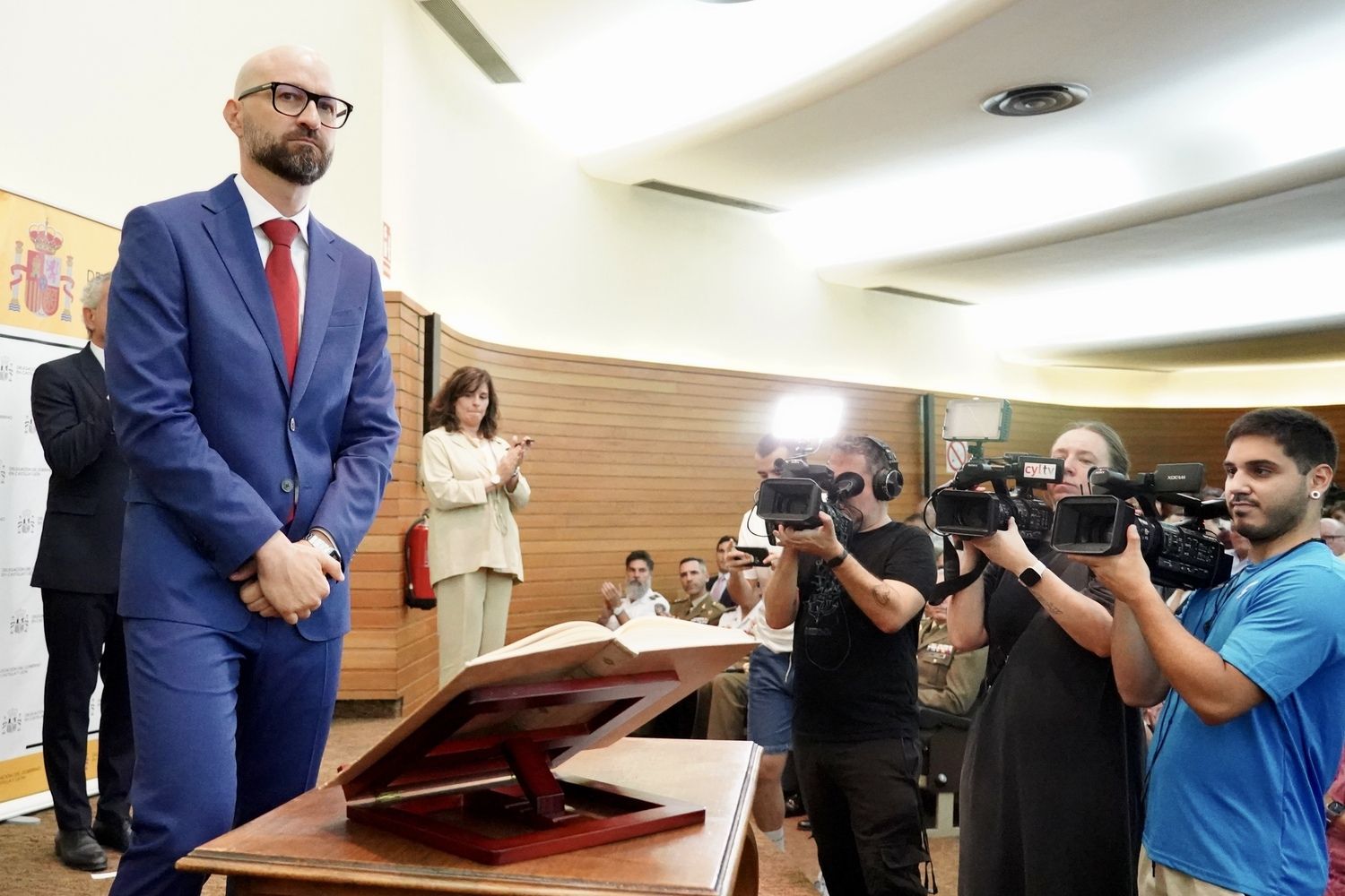 Toma de posesión de Héctor Alaiz como nuevo subdelegado del Gobierno en León