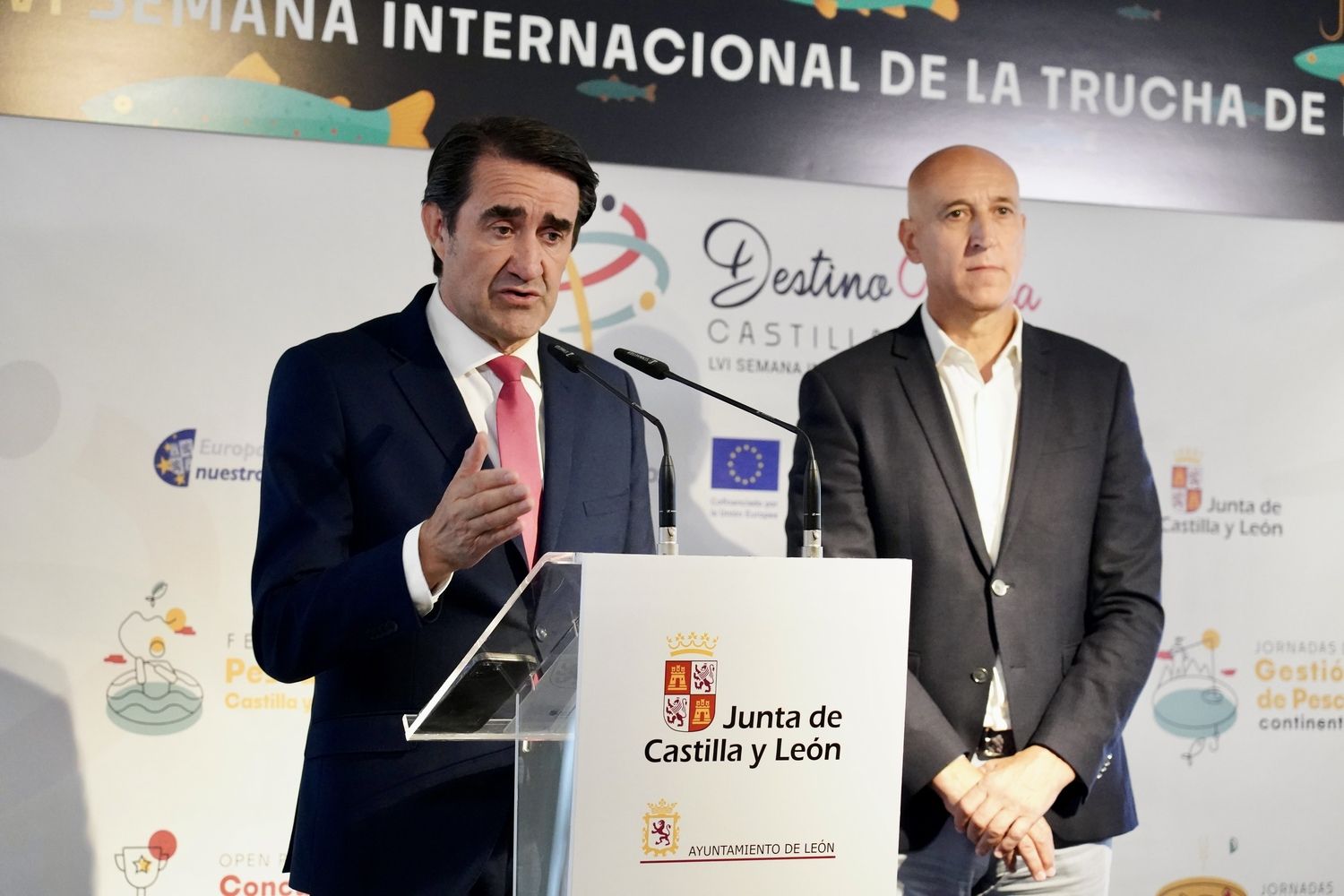 Presentación de la Semana Internacional de la Trucha en León