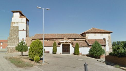 Cae desplomado el tejado de la iglesia de Villagallegos (León)