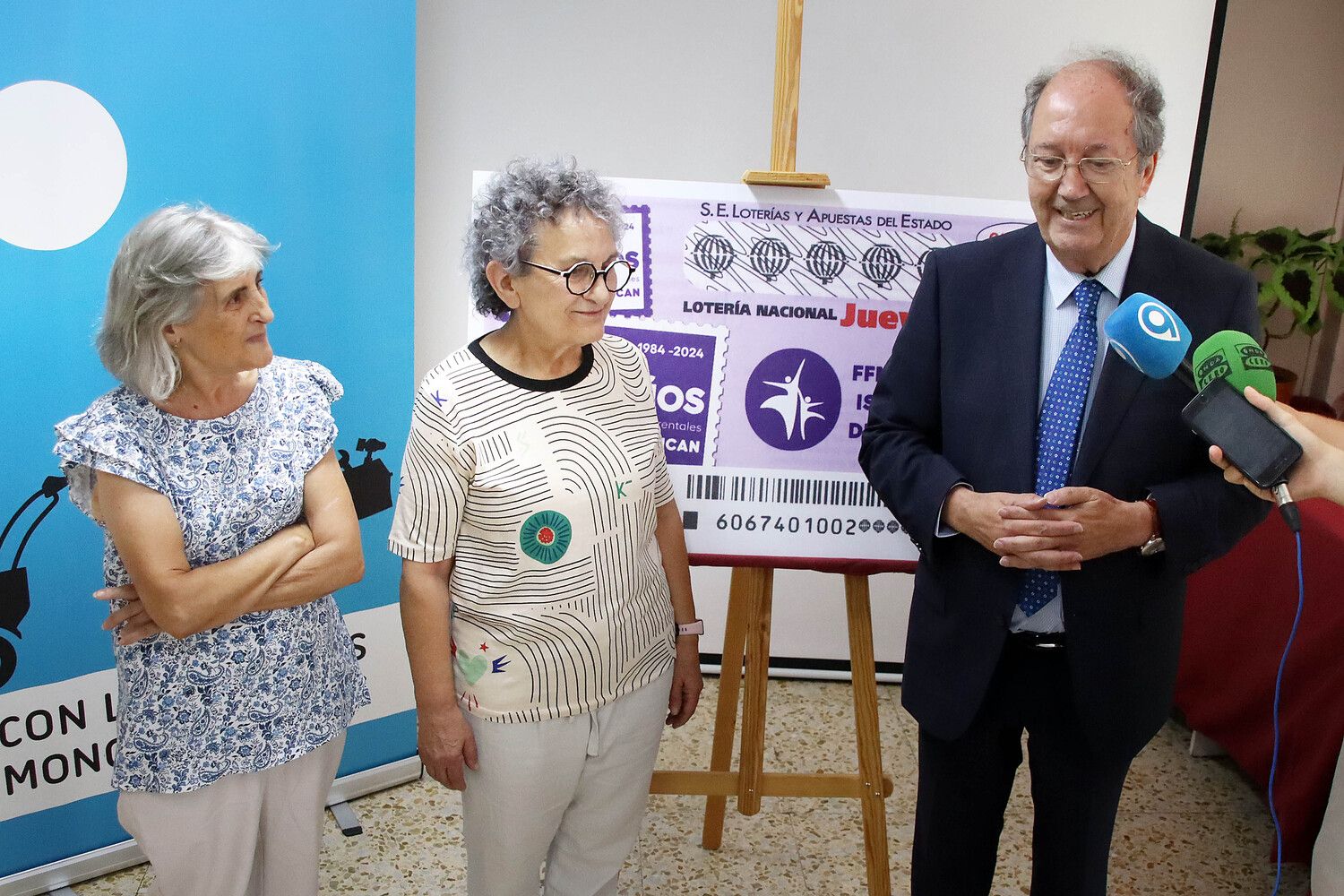 Décimo de Lotería Nacional dedicado a la Fundación de Familias Monoparentales Isadora Duncan de León