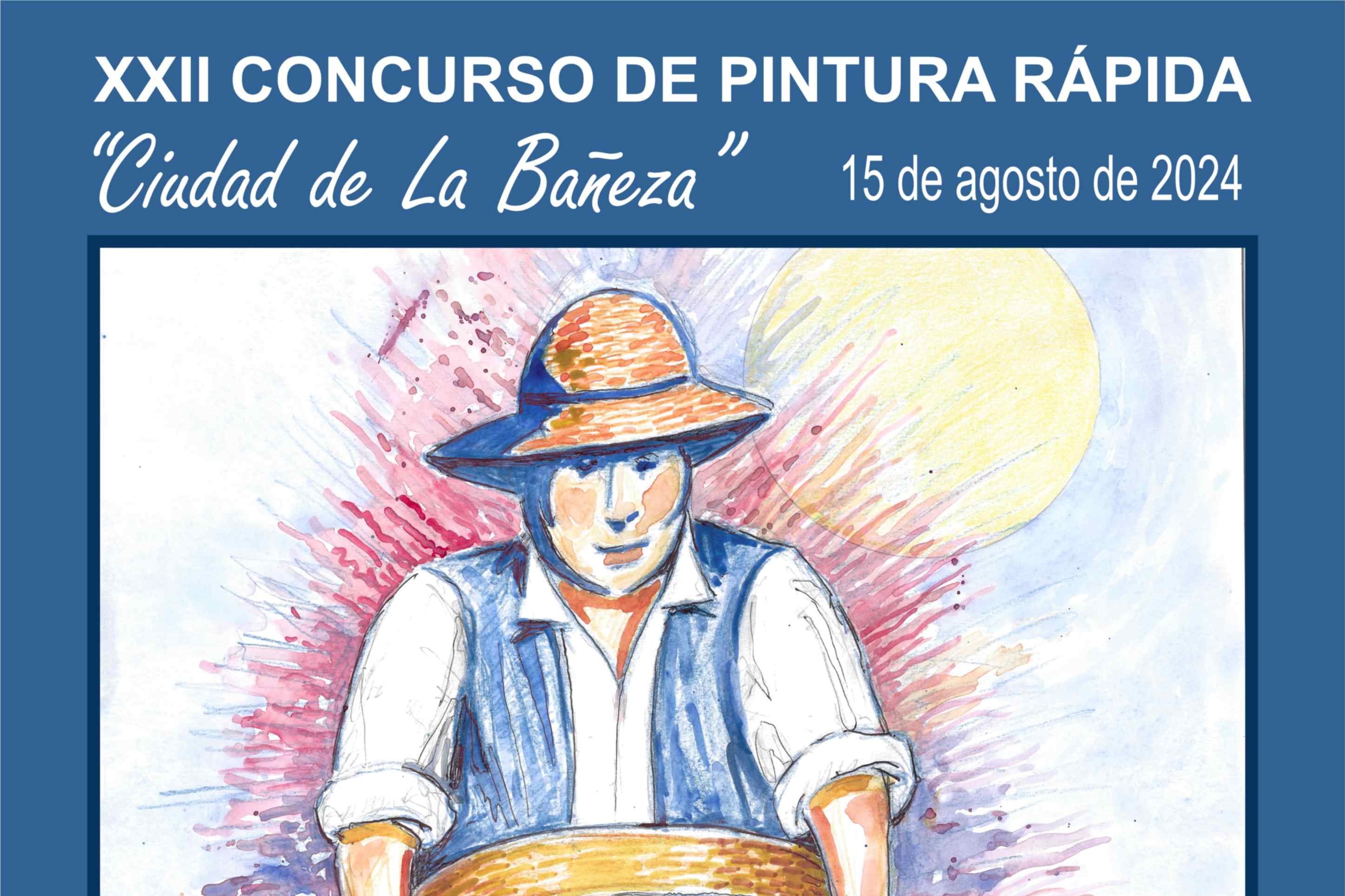 La Bañeza (León) celebra su XXII Concurso de Pintura Rápida con motivo de las Fiestas Patronales