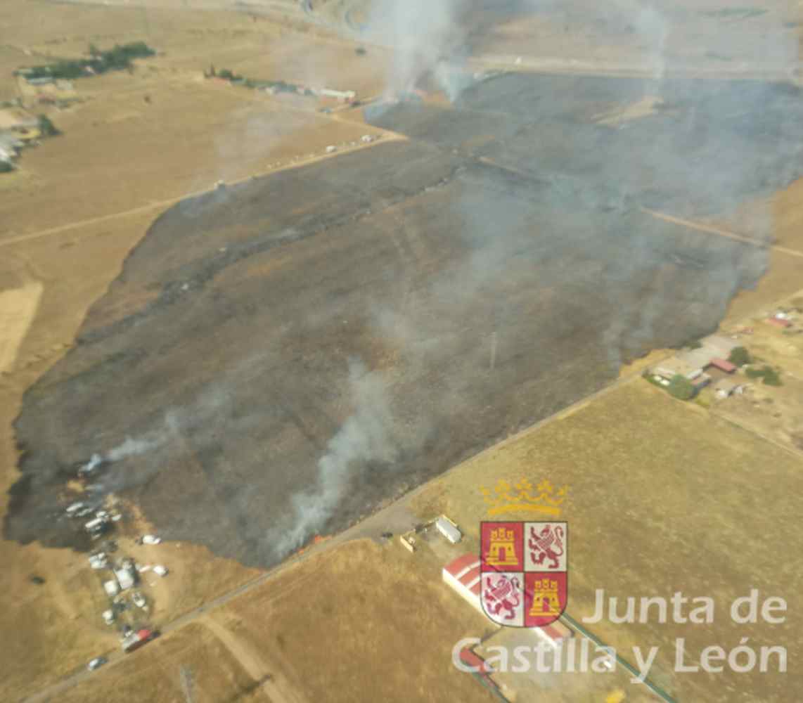 zona incendio santa olaja