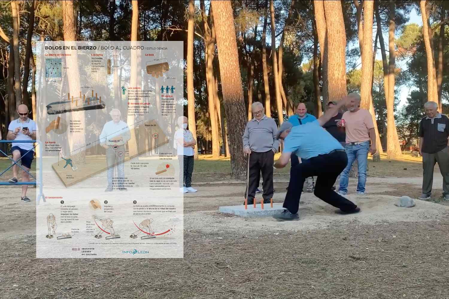 Bolos en el bierzo, bolo al cuadrado estilo Oencia | Coalición por el Bierzo