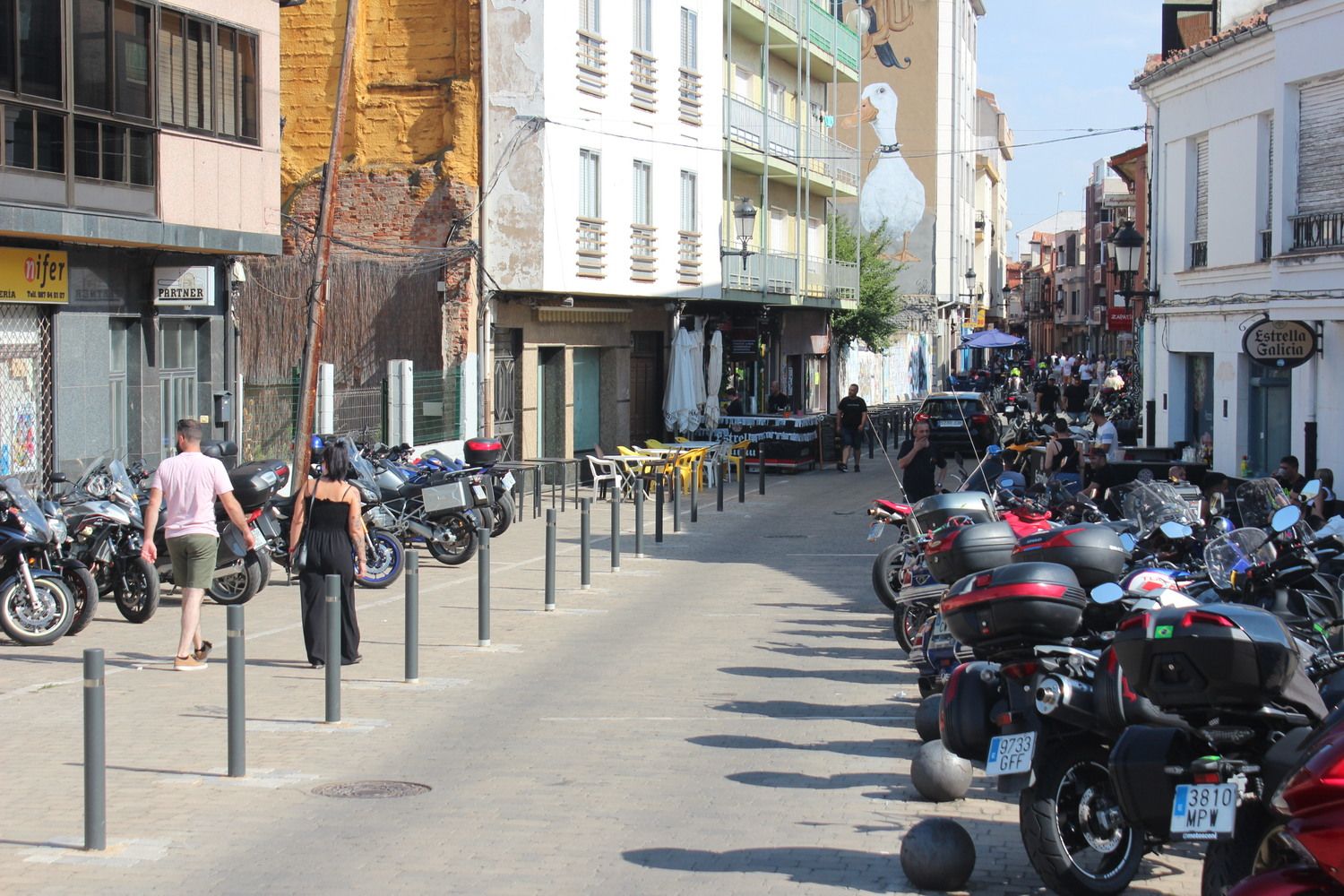 Entrenamientos del Gran Premio Ciudad de La Bañeza (León)