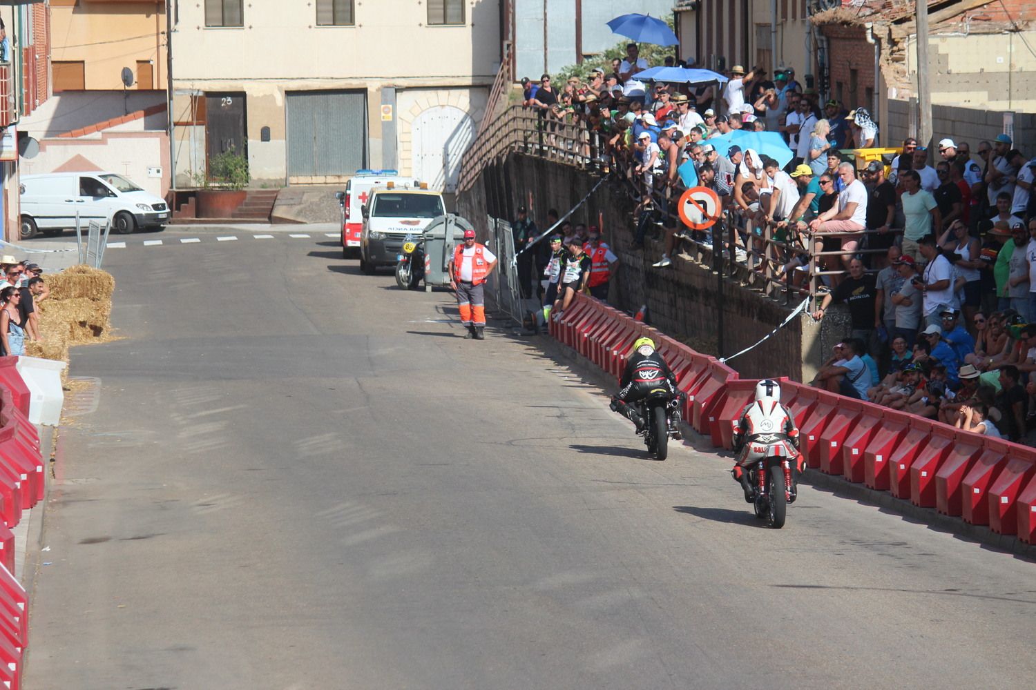 Entrenamientos del Gran Premio Ciudad de La Bañeza (León)