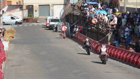 Entrenamientos del Gran Premio Ciudad de La Bañeza (León)