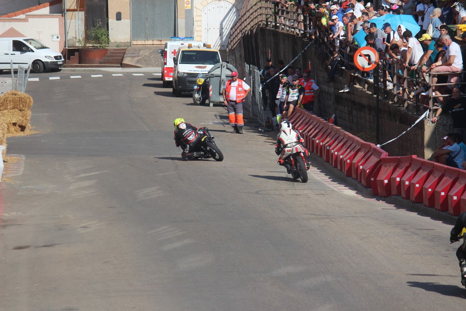 Entrenamientos del Gran Premio Ciudad de La Bañeza (León)