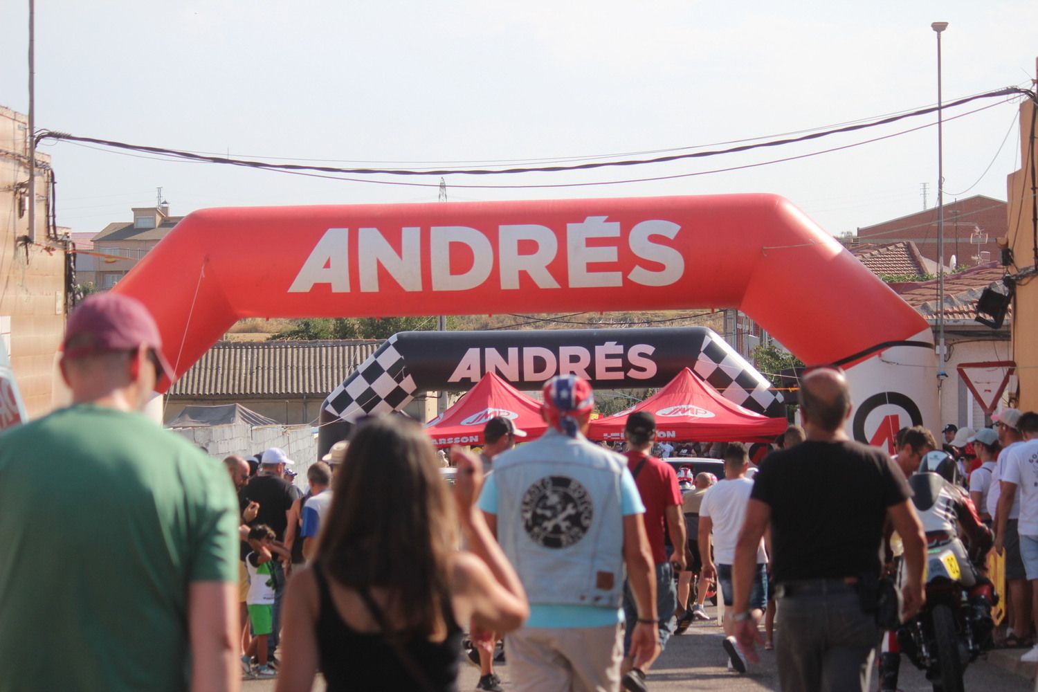 Entrenamientos del Gran Premio Ciudad de La Bañeza (León)