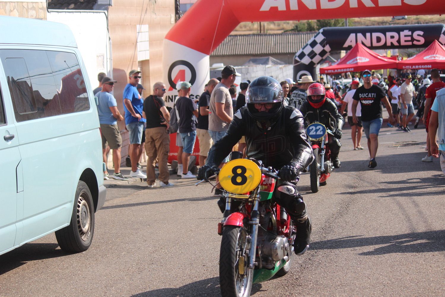 Entrenamientos del Gran Premio Ciudad de La Bañeza (León)