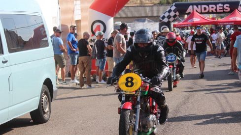 Entrenamientos del Gran Premio Ciudad de La Bañeza (León)