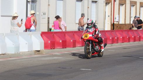 Entrenamientos del Gran Premio Ciudad de La Bañeza (León)