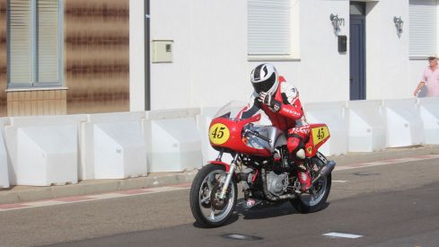 Entrenamientos del Gran Premio Ciudad de La Bañeza (León)