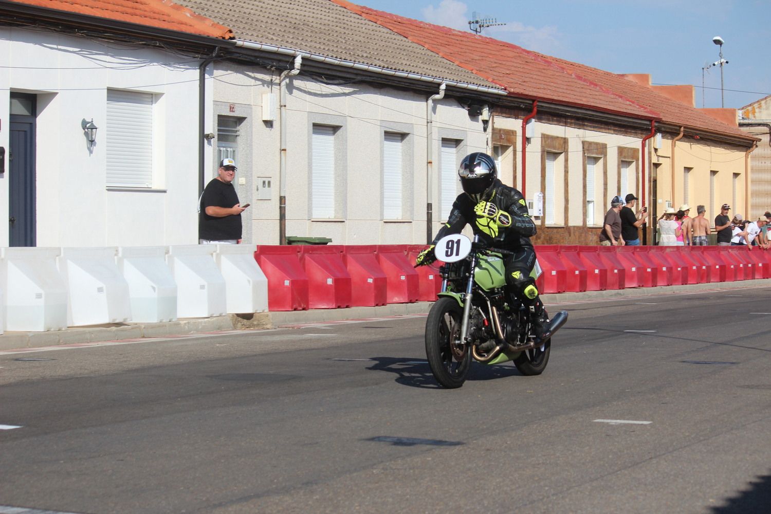 Entrenamientos del Gran Premio Ciudad de La Bañeza (León)