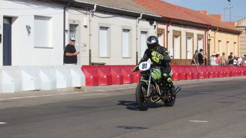 Entrenamientos del Gran Premio Ciudad de La Bañeza (León)