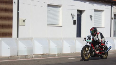 Entrenamientos del Gran Premio Ciudad de La Bañeza (León)
