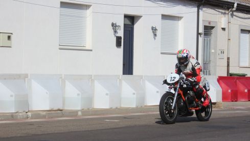 Entrenamientos del Gran Premio Ciudad de La Bañeza (León)