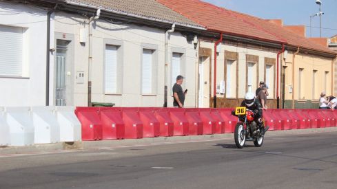 Entrenamientos del Gran Premio Ciudad de La Bañeza (León)