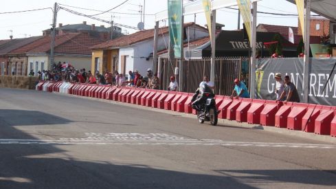 Entrenamientos del Gran Premio Ciudad de La Bañeza (León)