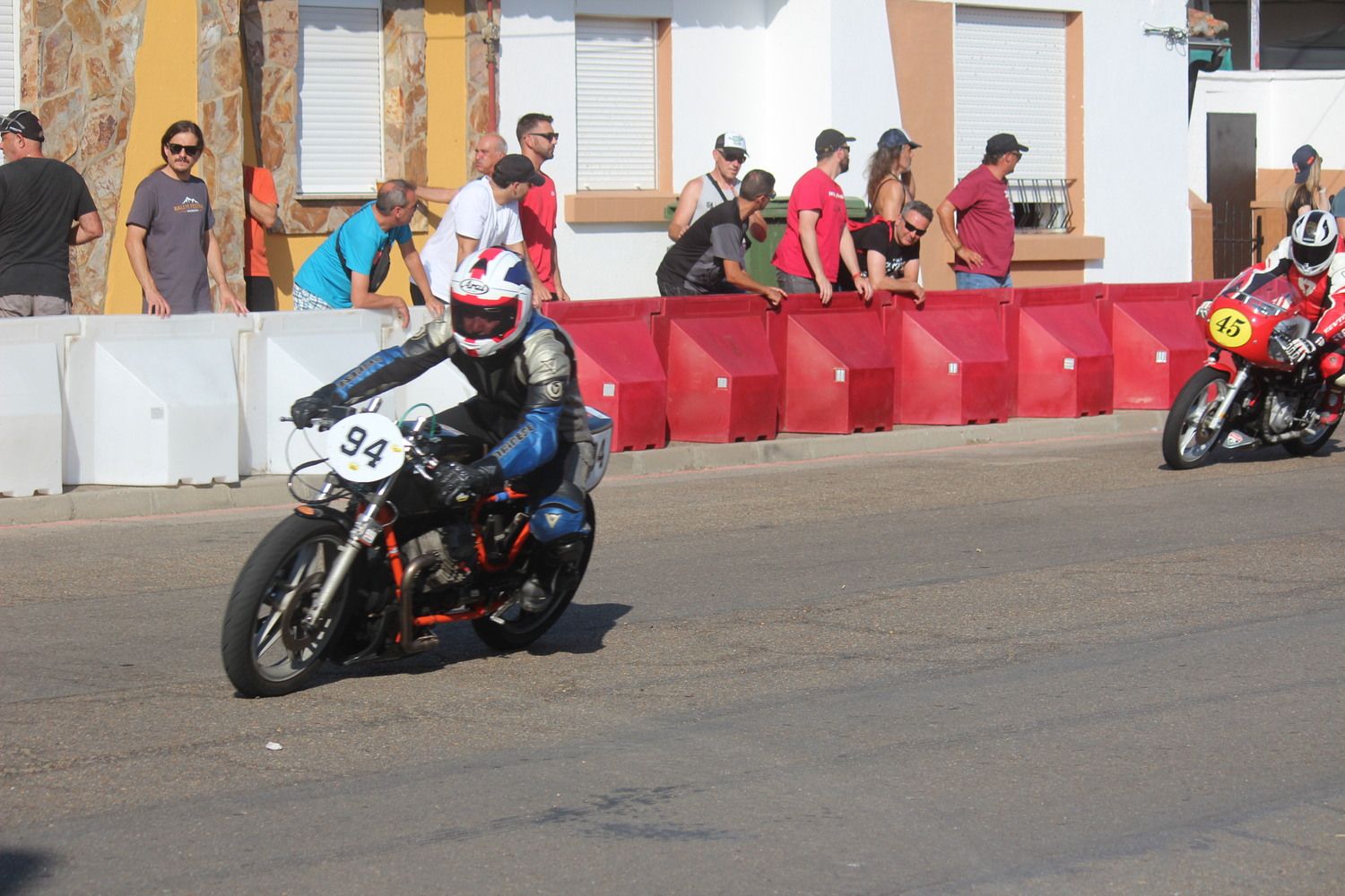 Entrenamientos del Gran Premio Ciudad de La Bañeza (León)