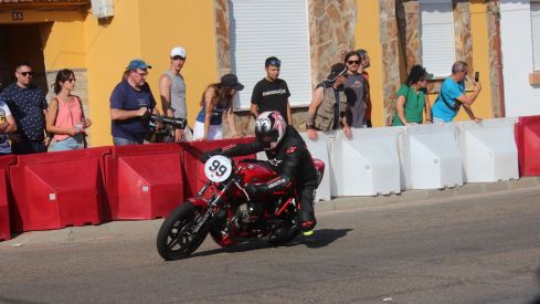 Entrenamientos del Gran Premio Ciudad de La Bañeza (León)
