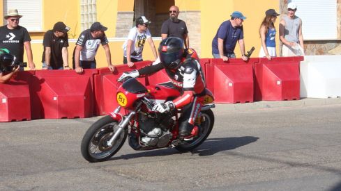 Entrenamientos del Gran Premio Ciudad de La Bañeza (León)
