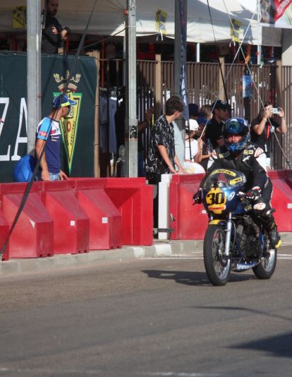 Entrenamientos del Gran Premio Ciudad de La Bañeza (León)