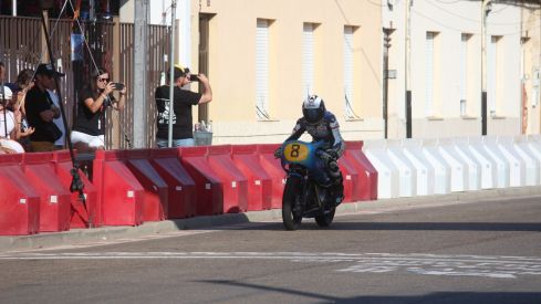 Entrenamientos del Gran Premio Ciudad de La Bañeza (León)