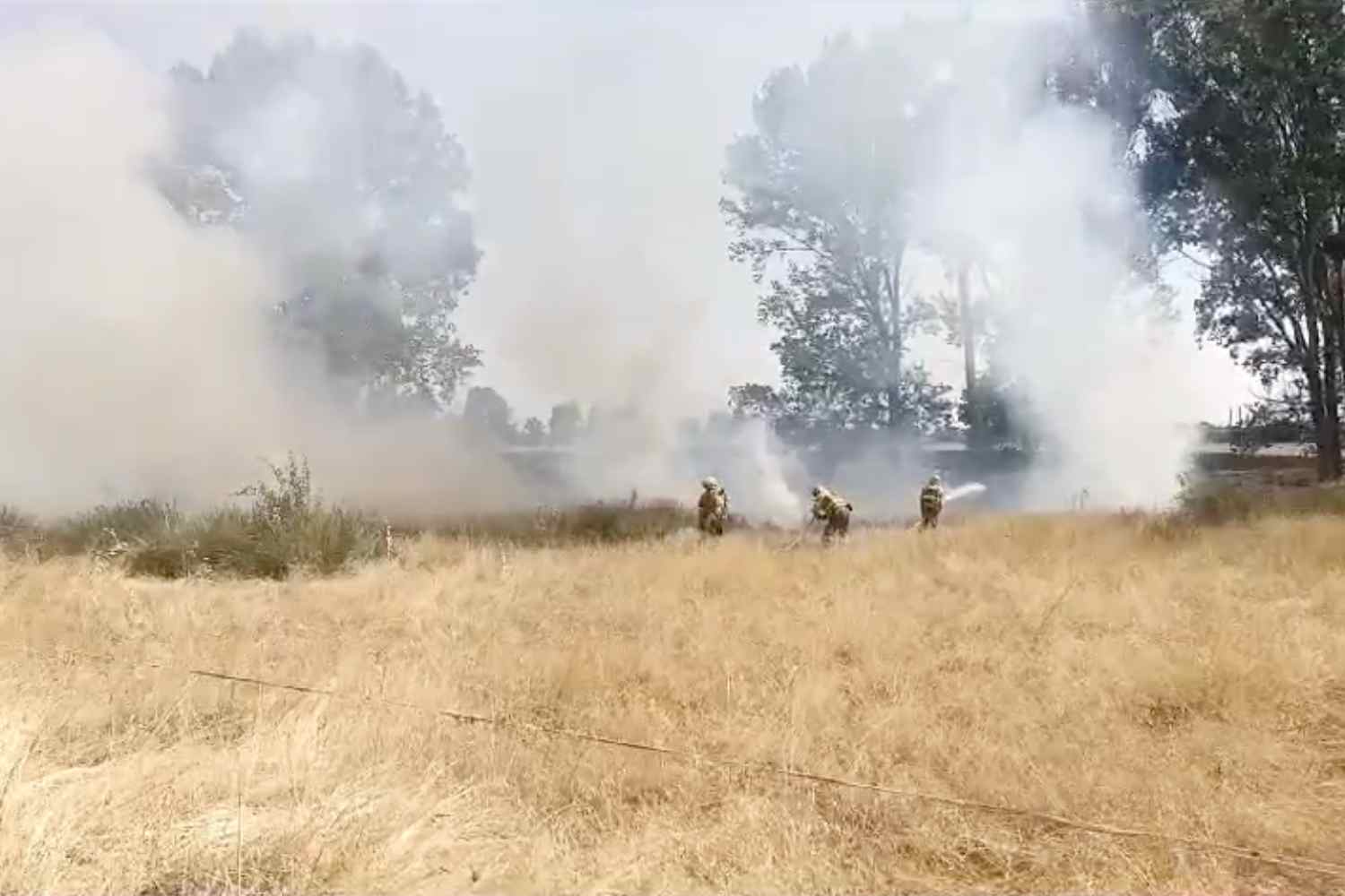 Tercer incendio en la misma zona de Azadinos (León) en menos de una semana