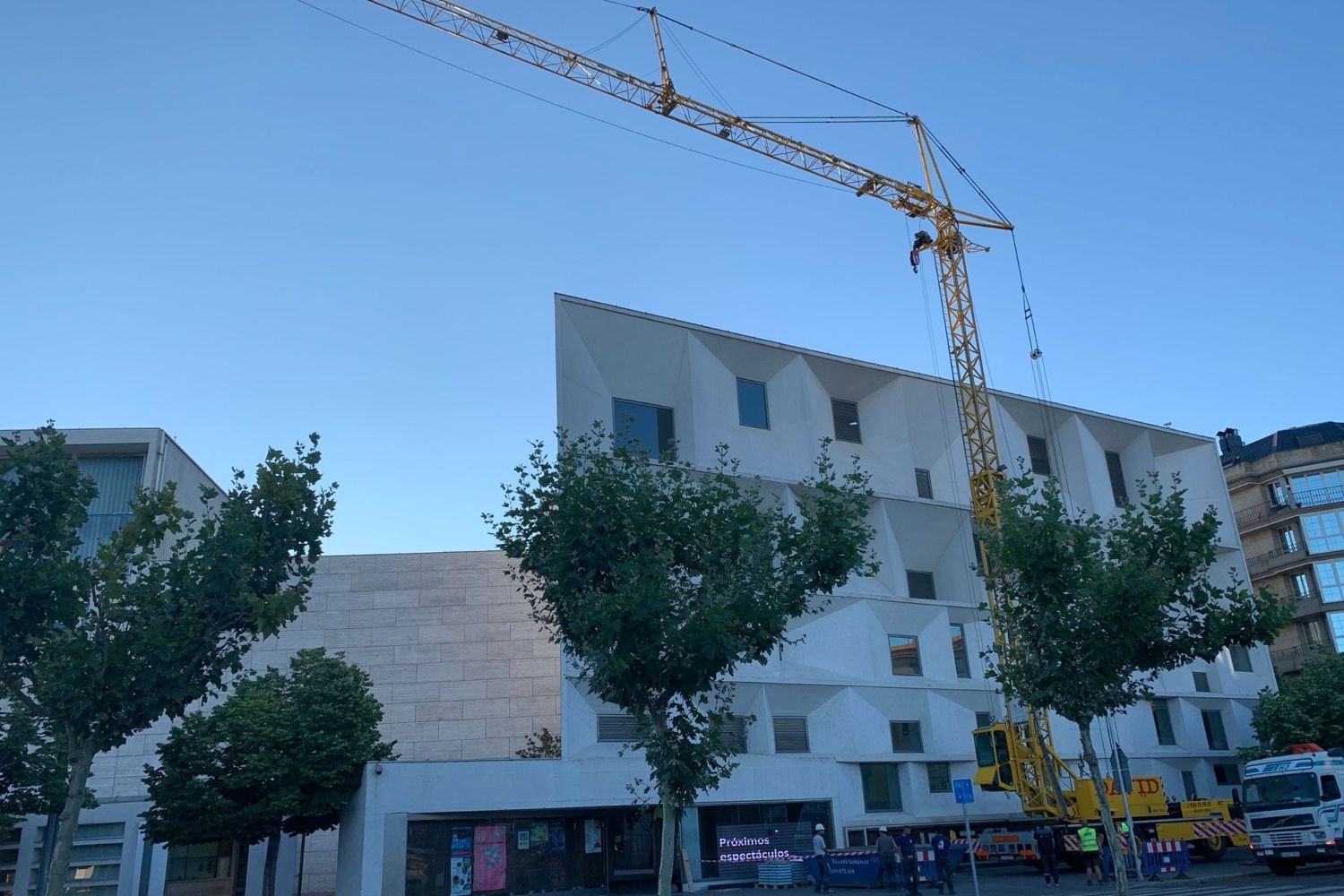 Comienza las obras de renovación del sistema de climatización del Auditorio Ciudad de León 