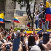 Las protestas llenan las calles de Caracas (Venezuela) |RTVE Las protestas llenan las calles de Caracas (Venezuela) |RTVE