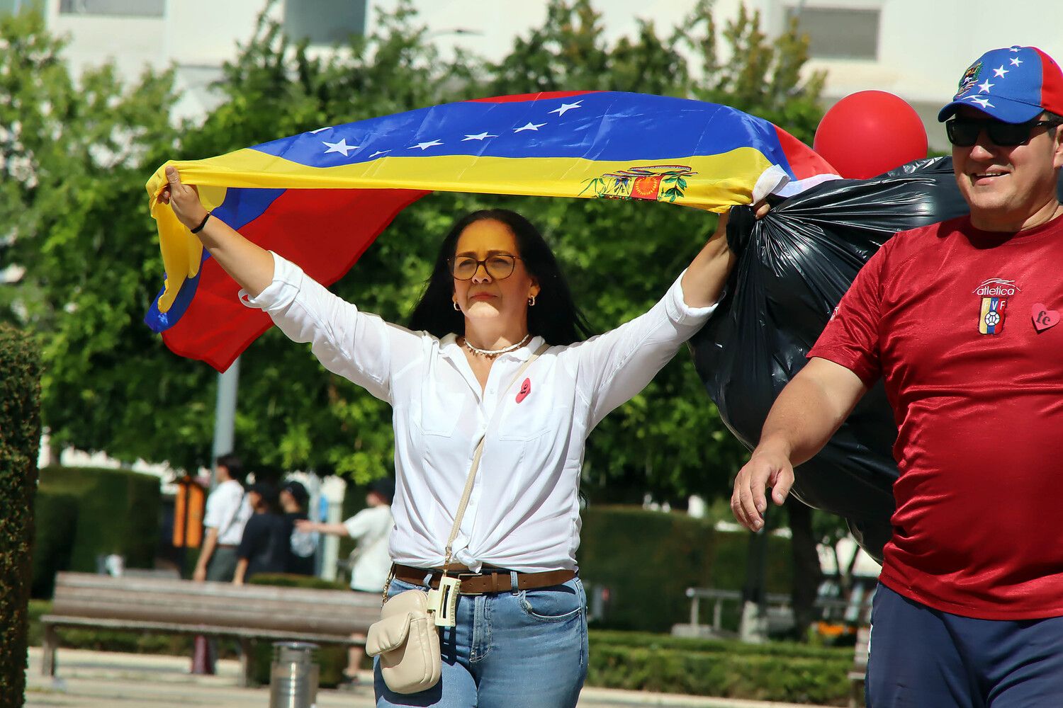 Manifestación en León contra el régimen de Maduro | Peio García / ICAL