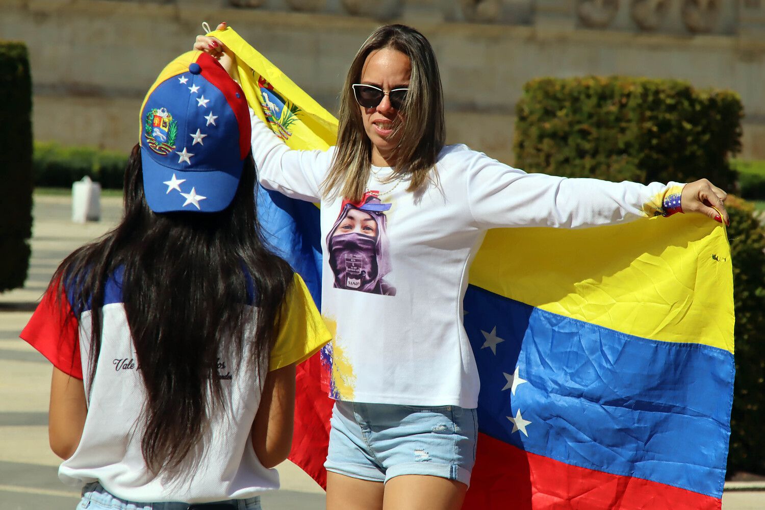 Manifestación en León contra el régimen de Maduro | Peio García / ICAL