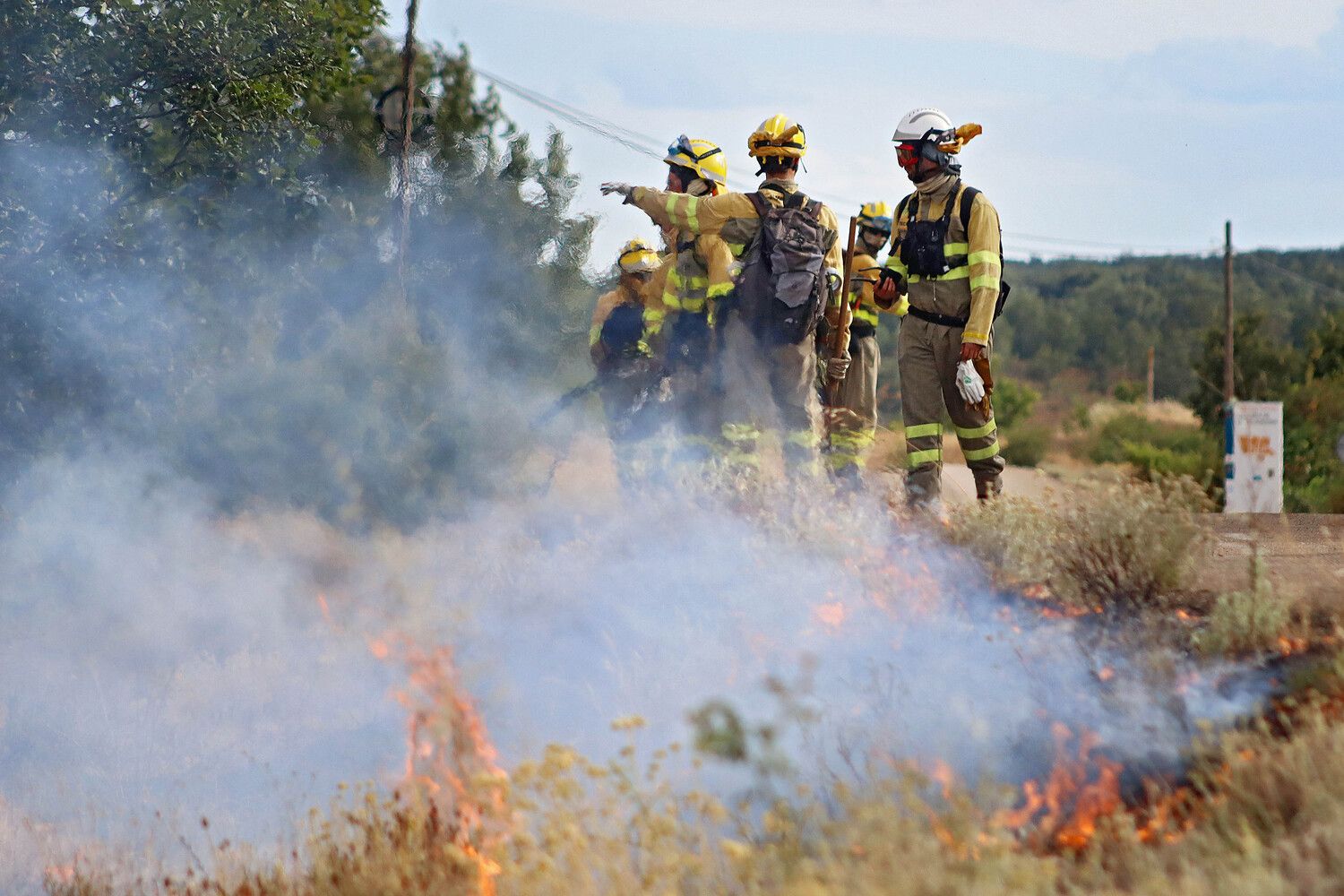   Incendio forestal de Aldea de la Valdoncina (León) | Peio García / ICAL.