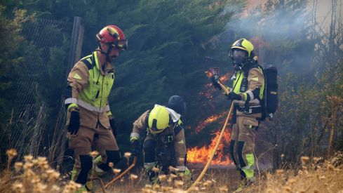  Incendio forestal de Aldea de la Valdoncina (León) | Peio García / ICAL.