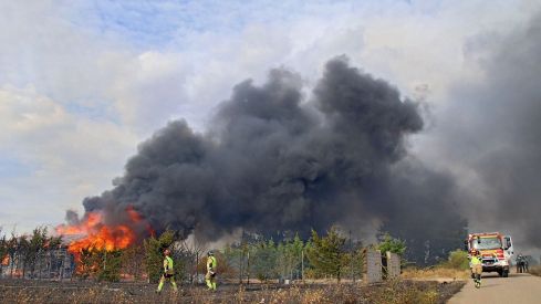  Incendio forestal de Aldea de la Valdoncina (León) | Peio García / ICAL.