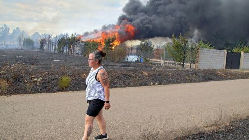 Incendio forestal de Aldea de la Valdoncina (León) | Peio García / ICAL.
