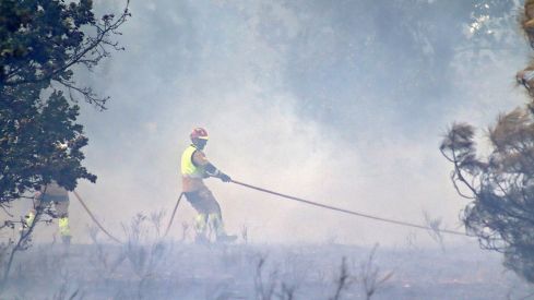  Incendio forestal de Aldea de la Valdoncina (León) | Peio García / ICAL.