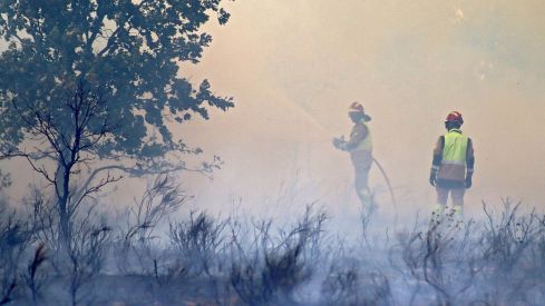  Incendio forestal de Aldea de la Valdoncina (León) | Peio García / ICAL.
