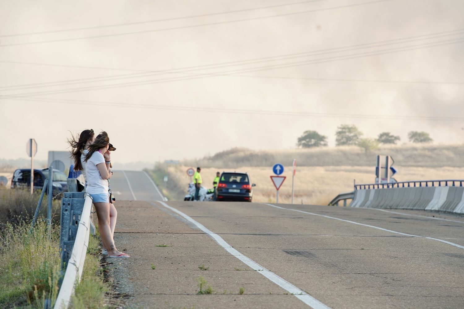 Incendio forestal de en Castrillo de los Polvazares (León) | Campillo / ICAL