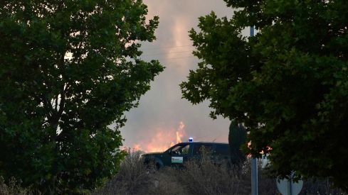 Incendio forestal de en Castrillo de los Polvazares (León) | Campillo / ICAL