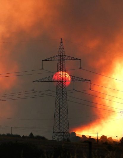 Incendio forestal de en Castrillo de los Polvazares (León) | Campillo / ICAL